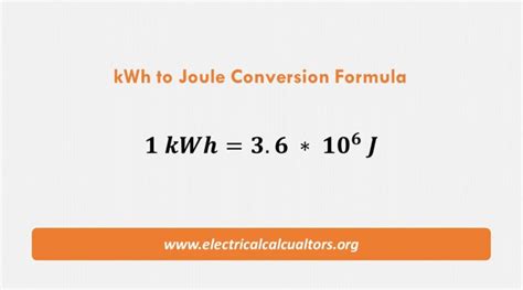 hoeveel kwh is 1 joule.